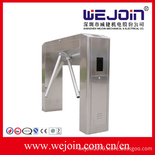 Turnstile With Traffic Light Indicator